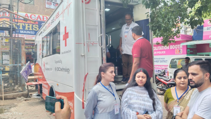Health and Blood Donation Camp